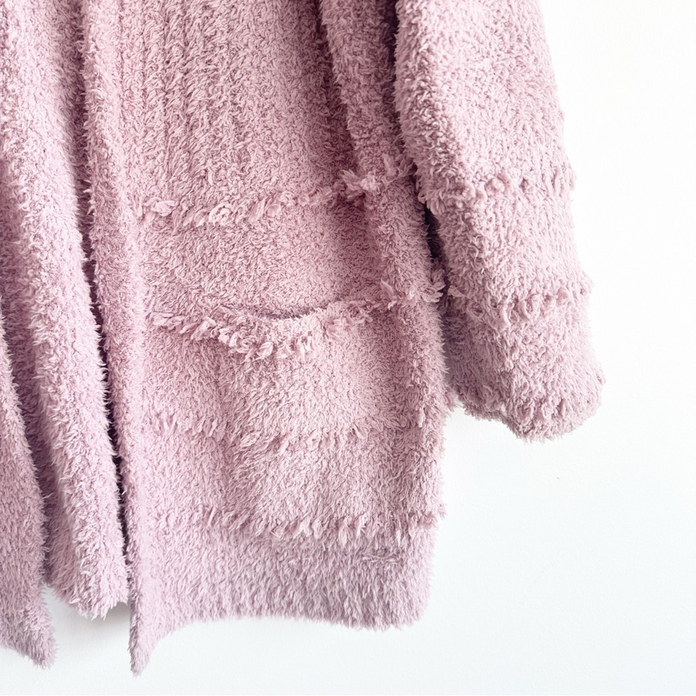 Barefoot Dreams | Cozychic® Boardwalk Cardigan in Orchid  Pink Size Large - Picture 3 of 8